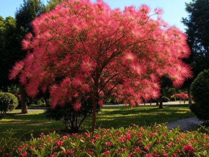 Albizia julibrissin 'Rosea',