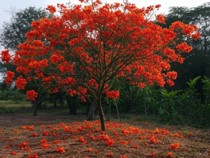 Graines Caesalpinia pulcherrima زهرة الطاووس